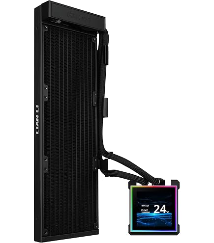 Lian Li Hydroshift 360 AIO- Önceden kurulmuş 3 x 28 MM fan - Yana