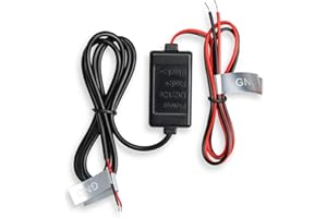 AUTO-VOX Backup Camera Anti Interference Install Kit Parking Camera 12V DC Power Adapter Filter Rectifier for VW Dodge Audi BMW Benz -4.26ft