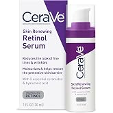 CeraVe Anti Aging Retinol Serum For Face, Encapsulated Retinol With Hyaluronic Acid, Niacinamide & Ceramides, Smooths Wrinkle