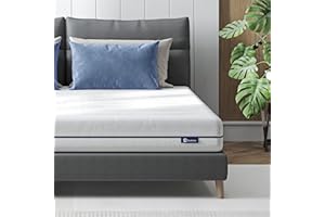 Avenco Materac piankowy 160 x 200, 16 cm, materac do łóżka dla dorosłych i dzieci, odwracalny materac, 7 stref komfortu, zdejmowany, nadający się do prania w temperaturze 60°, bardzo wygodny,