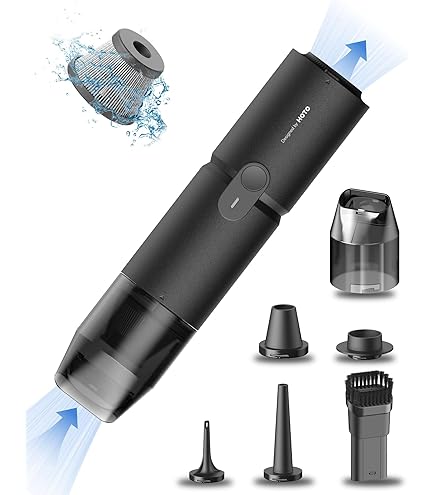 Mini Aspirateur USB Pour Clavier – Portable, Silencieux – Idéal Ordinateur, Voiture, Bureau – Couleur Bleu Ciel – Matériau ABS