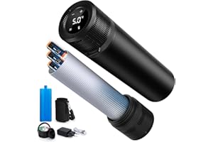 ‎SUNMON SUNMON Elektrische Insulin Kühlbox, Insulin Kühltasche Intelligente USB Automatik-Kühlung Medikamenten Kühlbox für reisen, Einstellbare Temperatur Elektrische Insulinkühler (Schwarz)