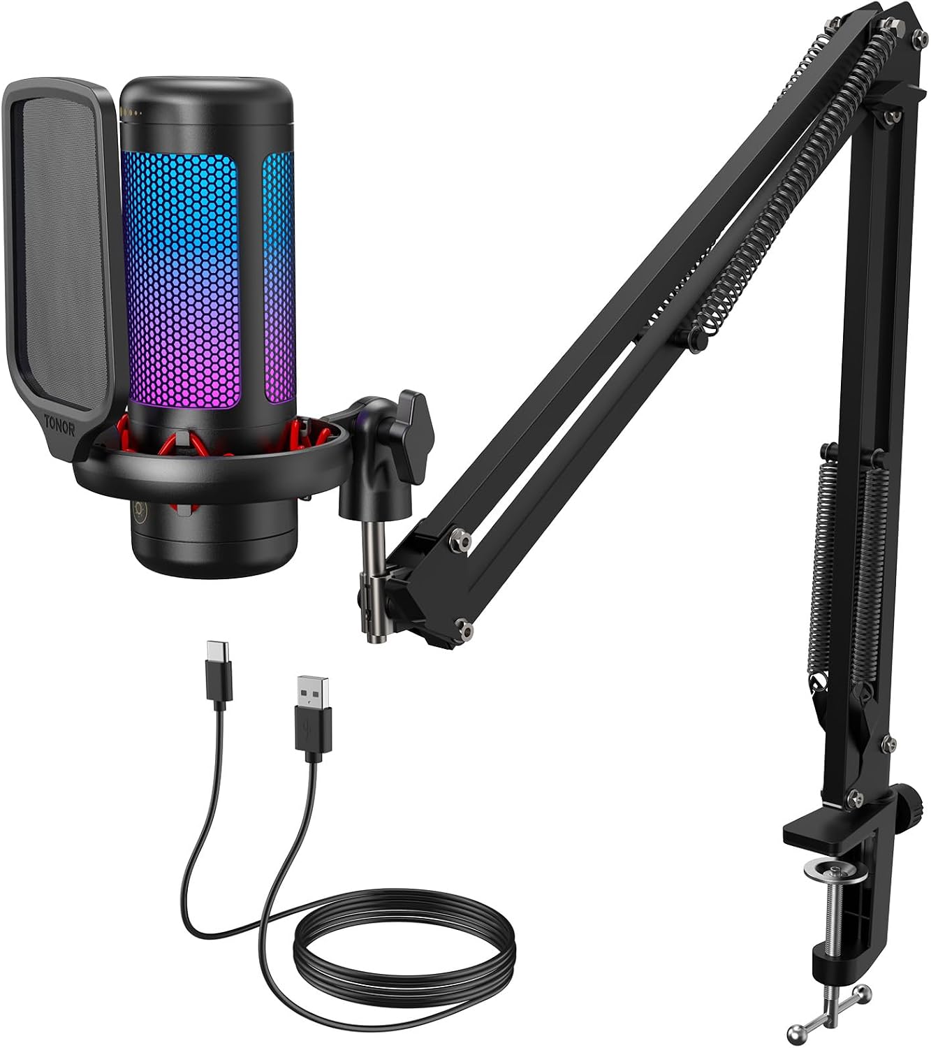 À Qui S'adresse le TONOR Gaming USB-Microfoon met Instelbare RGB ? Profils Recommandés