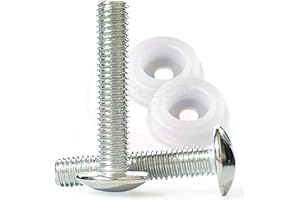 COOL BED SLEEP WELL, PAY LESS COOL BED 2 x Headboard Bolts Screws and 2 x Washers Fixings for Divan Bed (2 x Bolts and 2 x Washers)