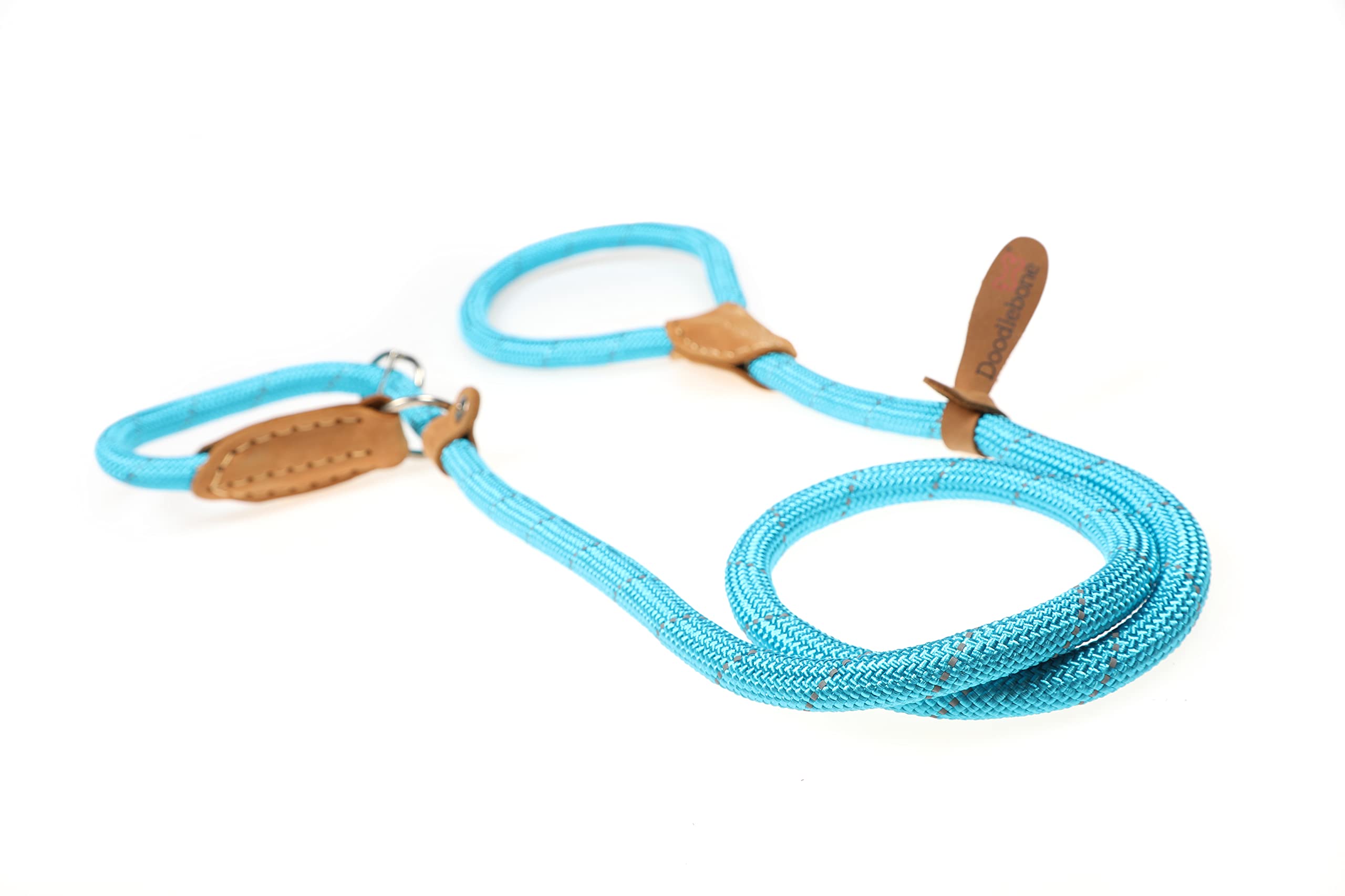 Doodlebone Original Dog Slip Lead (Aqua)