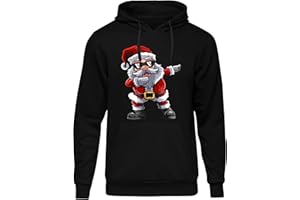 UGLYSHIRT Santa Dabbing Herren Kapuzenpullover | Weihnachten Pullover Weihnachtsmann Funny Xmas Hoodie Christmas