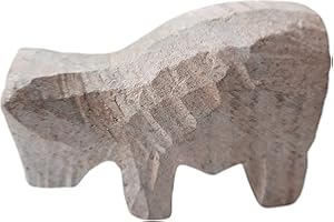 artdee® Speckstein Rohling (Bär) – Entdecke Deine künstlerische Seite mit unserer vorgefertigten Specksteinfigur zum Specksteine bearbeiten