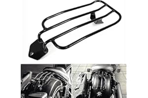 FJPACEMT Black Luggage Racks for Honda Rebel CMX 1100 Accessories 2021-2023 Rear Solo Seat Luggage Support Shelf, Motorcycle Luggage Support Rack Backrest, Steel Standard Rear Fender Rack