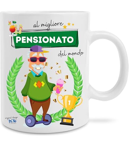 Tazza Da Caffè In Ceramica Per Pensionamento – Regalo Divertente – 312 Ml – Stampata Su Entrambi I Lati – Mug-tastic - 2
