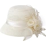 Fannyfuny Sonnenhut Damen Hut Strohhut Frauen Partyhut Stroh Hut Strandhut  Outdoor Hut Hochzeit Hüte Sonnenhut Ascot-Rennen Derby Hut Kirche-Hüte  Partyhüte Britische Kirchen-Kleid-Tee-Party Eimer Hut : Amazon.de:  Bekleidung