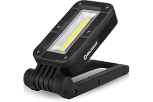 OLIGHT Swivel Linterna de Trabajo Recargable Portátil 400 Lúmenes COB Linterna Taller Led Impermeable 5 Modos Lámparas de Inspección con Magnético para Coche Hogar Camping Emergencia Automóviles