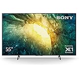 Sony BRAVIA 55 Inch Smart TV LED 4K HDR Ultra HD Android Netflix Button and Google Assistant Voice Search X75H Series - KD-55