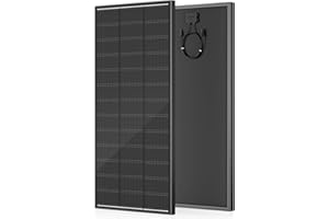 WERCHTAY Panel solar de 220 W, monocristalino tipo N, tecnología de rejilla 18BB, tasa de conversión del 24.5%, módulo fotovoltaico para planta de energía de balcón, casa móvil, sistemas fuera de la red