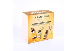 Pranarôm - Coffret DIY - Idée cadeau Huiles essentielles et 8 recettes DIY - 24 surprises