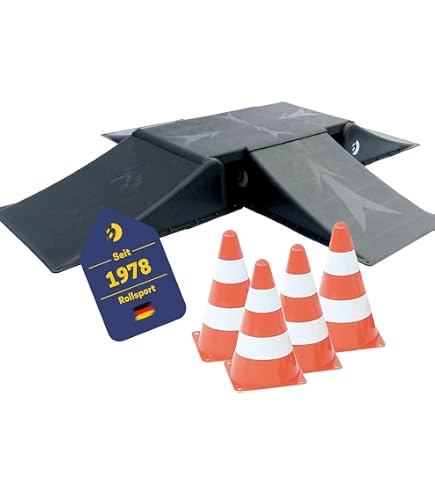 Rampe Skate Urban Street - Mini Airbox Double - 40x112x15cm - Pour Skatepark Maison