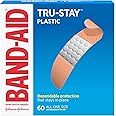Band-Aid Comfort-Flex Adhesive Bandages-Plastic-60Ct, Family Pack