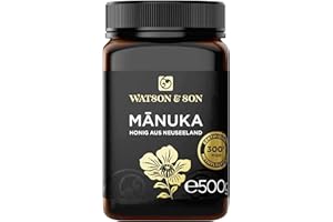 Watson & Son Manuka Honig MGO 300+ 500g | Premium Qualität aus Neuseeland