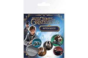 CLOSE UP GB Eye LTD, Fantastic Beasts, Nifflers, Badge Pack