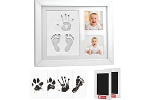 Gipsavtryck Baby Handavtryck Och Fotavtryck Set, Fotavtryck Baby, Keramik Handavtryck Minnesram, Avtrycksset Baby Fotavtryck