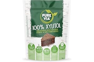 Pure Via - Xylitol 100% issu de bouleau | 1 x 1 kg