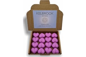KELBROOK AROMAS Wax Melts - Sweet Pea | 16 Pack | Strong Scented | Made in The UK | Plastic Free | Vegan