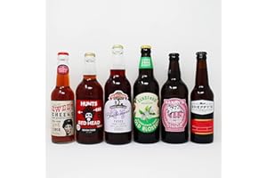 Bristol Cider Shop's Proper Fruit Cider Gift Set - 6 x Bottles full juice Fruit Cider in a mix of fruity flavours