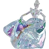 Enesco FACETS Disney K&uuml;lkedisi D&ouml;nen Balo Elbisesi Heykelcik, 5,56 cm, Şeffaf
