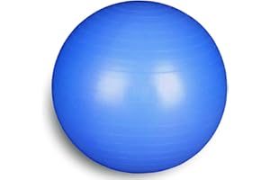 FFITNESS Total Body Balance Ball | Home Fitness Bigger Fit Ball (diametro da 55 a 95 cm) per Yoga, Pilates, Palestra | Softball GymBall Palla svizzera anti-scoppio