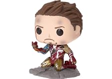 Funko Pop! Avengers Endgame: I Am Iron Man Glow-In-the-Dark Deluxe Vinyl Figure, Multicolored