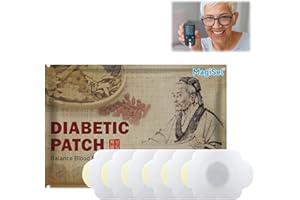 MAGISEL Herbal Diabetes Patch, Blutzucker senken, Acupoint Sticker, Verringert Hoch Blutzucker Pflaster, für Diabetiker geeignet, stabilen Blutzuckers auf natürliche, auf die Regulierung der Durchblutung, 6pc