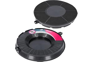 ‎MCFILTER McFilter I 2x Aktivkohlefilter für Dunstabzugshaube kompatibel mit Kohlefilter AEG 9029800506 + 9029793610, Elice Model Type48, Whirlpool 480122101262, IKEA Nyttig FIL900 - Filter für Abzugshaube