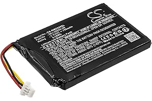 TECHTEK Battery 750mAh compatible with [Garmin] 010-01533-0E, Drive 6", Drive 6" LM EX, DriveSmart 5, DriveSmart 55, 60LM, 60LMT, 65 replaces 361-00056-08