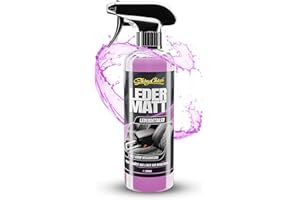 ‎SHINYCHIEFS ShinyChiefs Leder MATT Detailer - Versiegelnde Lederpflege mit Matt-Effekt für Glatt- und Kunstleder im Fahrzeug - Anti Glanz Leder-Pflegespray für Autositze und Lenkräder, lösemittelfrei, 500ml