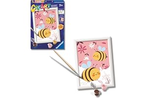 RAVENSBURGER CreArt Pintar x Números Abejitas Felices