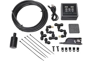 ODORKLE Reptile Mister with Timer, Smart Misting System 360° Adjustable Automatic Mister for Reptile Tank