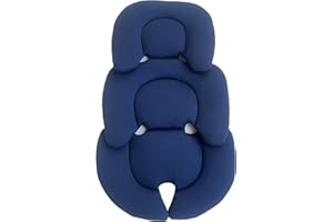TOPOQ Newborn Car Seat Insert Baby Stroller Seat Liner Pram Liner Insert Universal Seat Cushion Liner For Pushchair Highchair Carrycot Soft Cosy Infant Seat Cushion Pad Reversible Comfortable Breathable