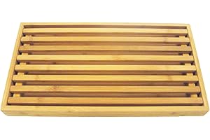 Point-Virgule Tagliere per pane in bambù, 42,5 x 25 x 3,5 cm