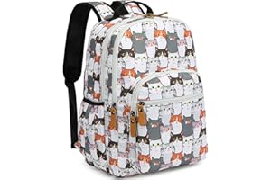 Leaper Water-Resistant Floral School Backpack Travel Bag Bookbags Women Satchel