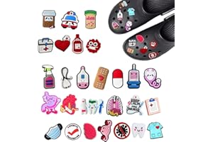 WONJEAN 30 Piezas Pins para Crocs,PVC Pin Crocs Charms Jibbitz Crocs Hebilla de Conjunto de Insignias Crocs Colorido Zapato Accesorios Mujer Clogs,para Accesorios de Bricolaje, Sandalias,Decoración Superior