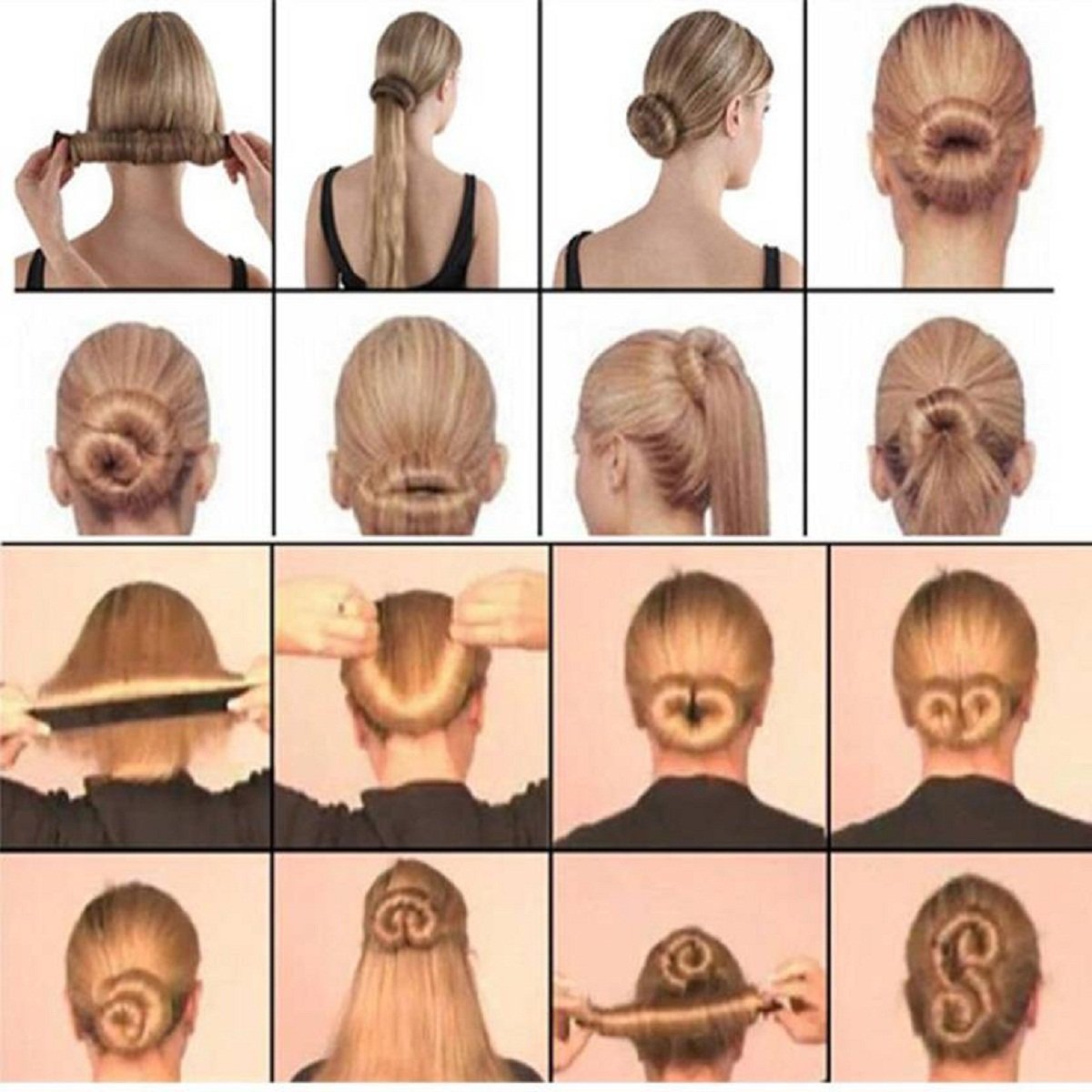 Chronex Women 1 Pc Girls Perfect Hair Bun Making Styling French