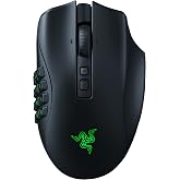 Razer Naga V2 Pro - Gaming Mouse met HyperScroll Pro Wiel (absoluut aanpassingsvermogen en bediening, optische Focus Pro 30K 