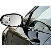 Vios Store Geniş A&ccedil;ılı Ara&ccedil; K&ouml;r Nokta Aynası - 2'li Set, Ayarlanabilir Dikiz Aynası Yardımcı &Ccedil;er&ccedil;evesiz HD Cam Ayna