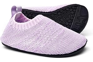 Sosenfer Calzini Pantofole da Casa Bambini Scarpe Interne a Maglia Antiscivolo per Ragazzi Ragazze Slipper Kids Unisex