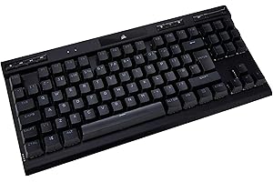 Corsair Teclado mecánico para Juegos K70 RGB TKL Champion Series Tenkeyless - Interruptores Cherry MX Red - Teclas de Doble Disparo PBT - Compatible con iCUE - Diseño QWERTY UK - Negro