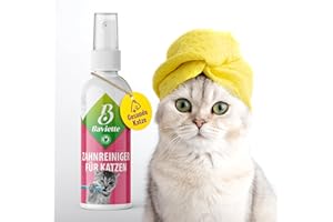 Baviette Katzenpflege-Set: (300-fach) Probiotischer Plaque zur Zahnreinigung für Katzen – Optimale Mundpflege, Zahnpflege, Effektiv gegen Mundgeruch & Zahnstein, Geruchsfrei (Mundpflege)