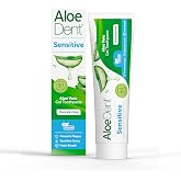 Aloe Dent Optima Sensitive Fluoride Free Toothpaste with Aloe Vera, 100 ml, Pack of 1