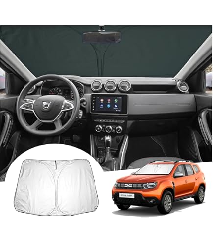 Rideaux Occultants Voiture Dacia Jogger Hybrid 140 - Lot De 5 - Protection Intimité & Soleil - Noir