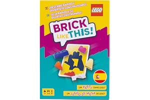 DOTTED GAMES Asmodee ¡Brick Like This! El Juego Oficial de Lego - Party Game - Juego de construcción rápido y Divertido para Toda la Familia: niños y Adultos. 15 mins, 2-8 Jugadores, A Partir de 7 años, español