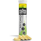 Science in Sport Hydro Electrolytes, Lemon, 20 Tablets | 4 Electrolytes &amp; B Vitamins, Sugar-Free Sports Hydration, Vegan Form