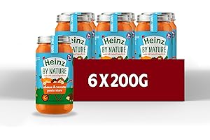 Heinz Cheesy Tomato Pasta Stars, 7 Months +, 6 X 200 G